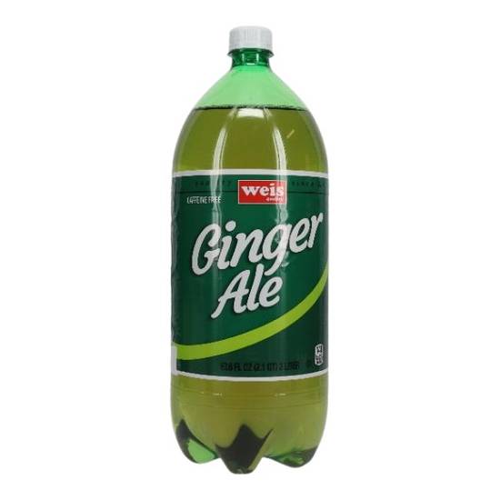 Weis Quality Soda Caffeine Free Ginger Ale - 2 Liter