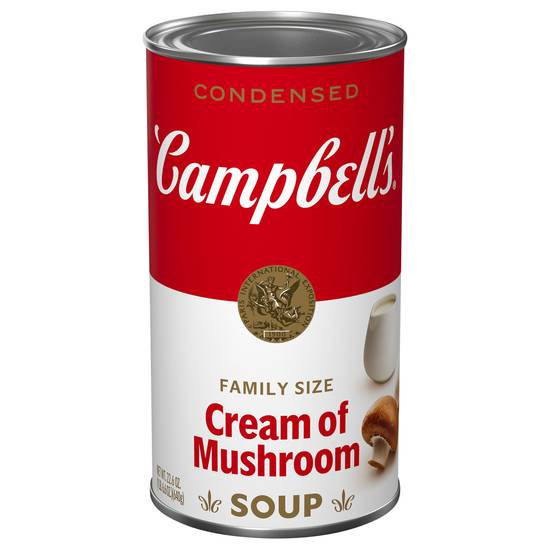Campbell's Family Size Cream Of Mushroom Condensed Soup