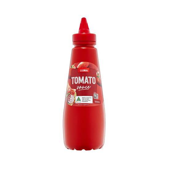 Coles Squeezy Sauce Tomato 500ml
