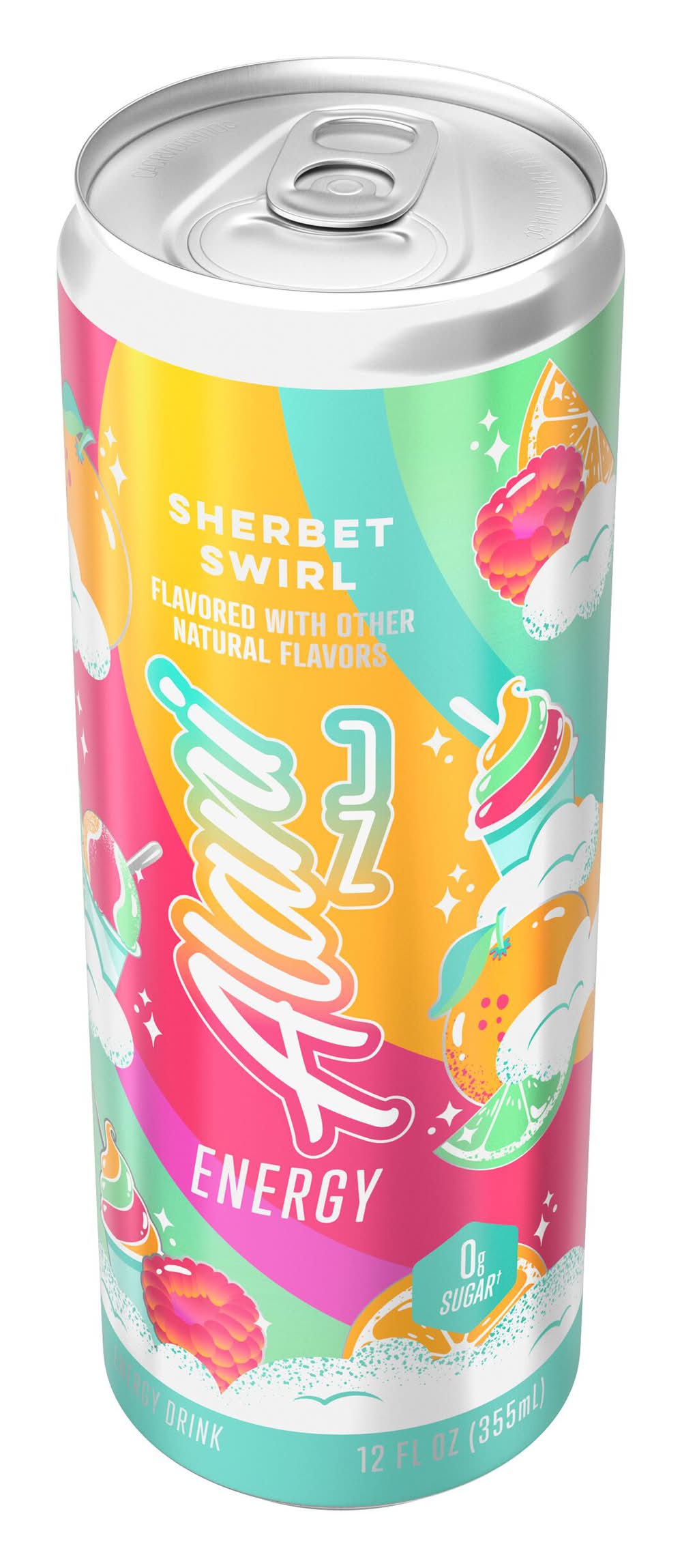 Alani Nu Zero Sugar Energy Drink, Sherbet Swirl (12 fl oz)