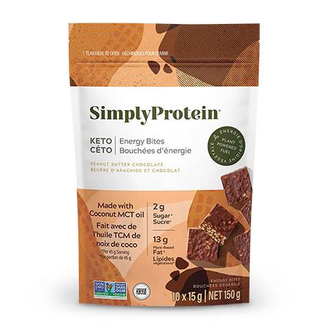 Simply Protein Peanut Butter Chocolate Keto Bites 150g