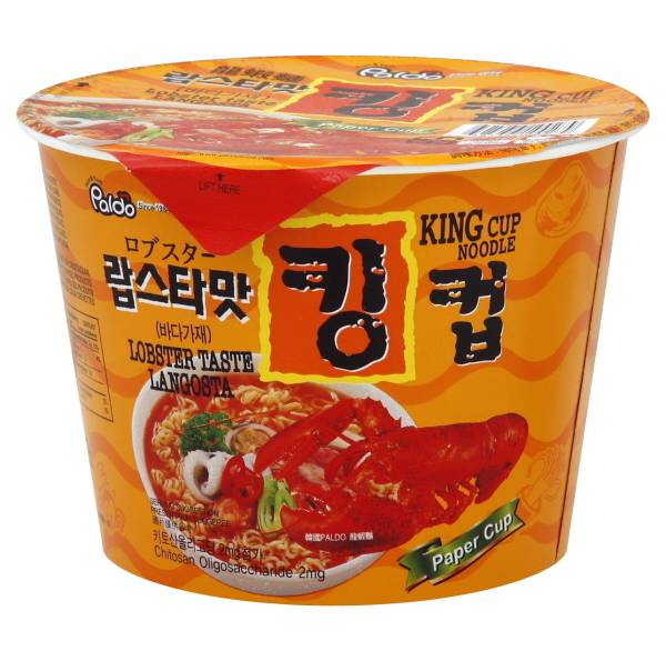 Paldo Lobster King Noodle Soup Bowl (3.9 oz)