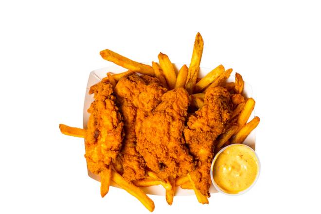 4pc Original Tenders & Fries