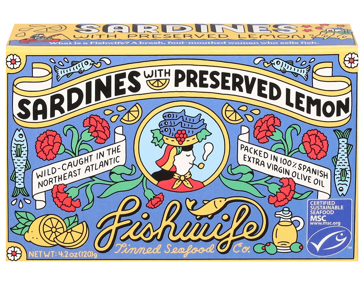 Fishwife Sardines, Preserved Lemon (4.2 oz)