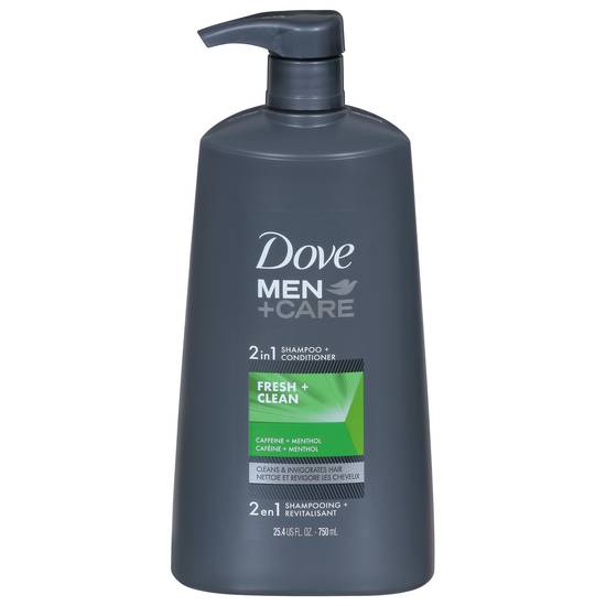 Dove Men+Care Fresh & Clean Fortifying Shampoo + Conditioner