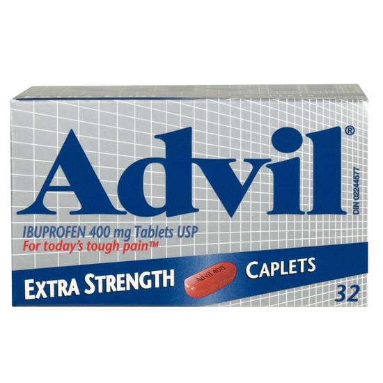 Advil Extra Strength Ibuprofen Tablets 400 mg (32 units)