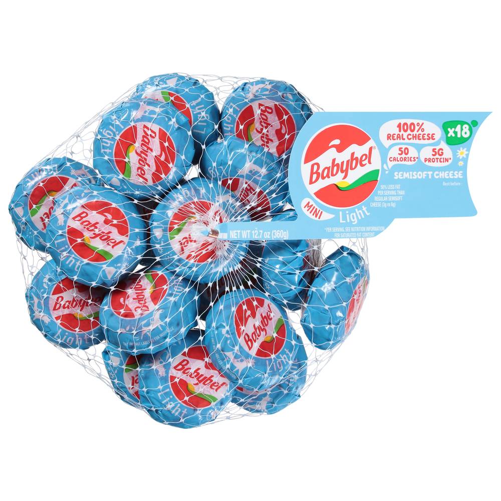 Babybel Semisoft Cheese (12.7 oz)