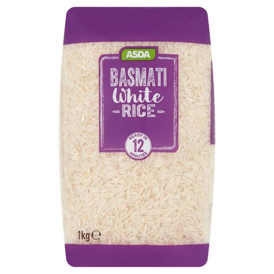 Asda Basmati White Rice 1kg