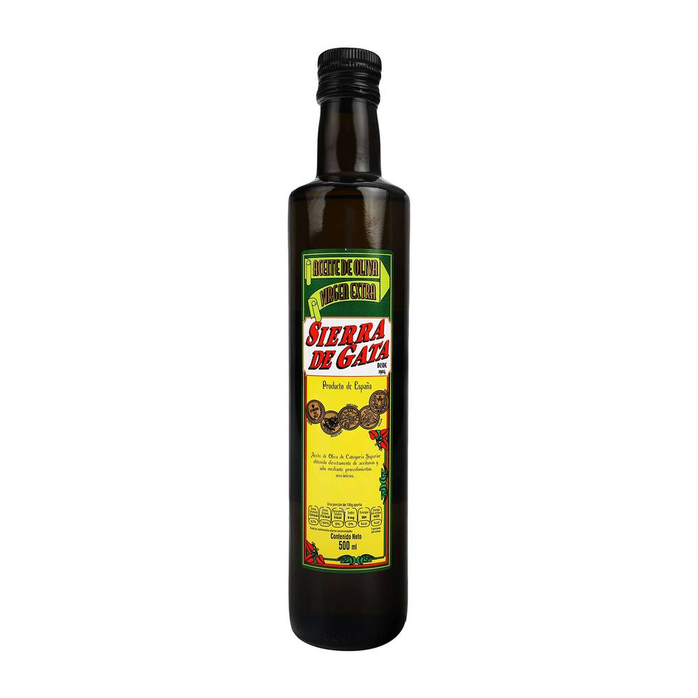 Sierra de gata aceite de oliva extra virgen (botella 500 ml)