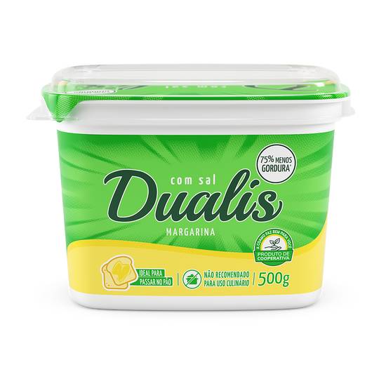 Dualis margarina com sal (500g)