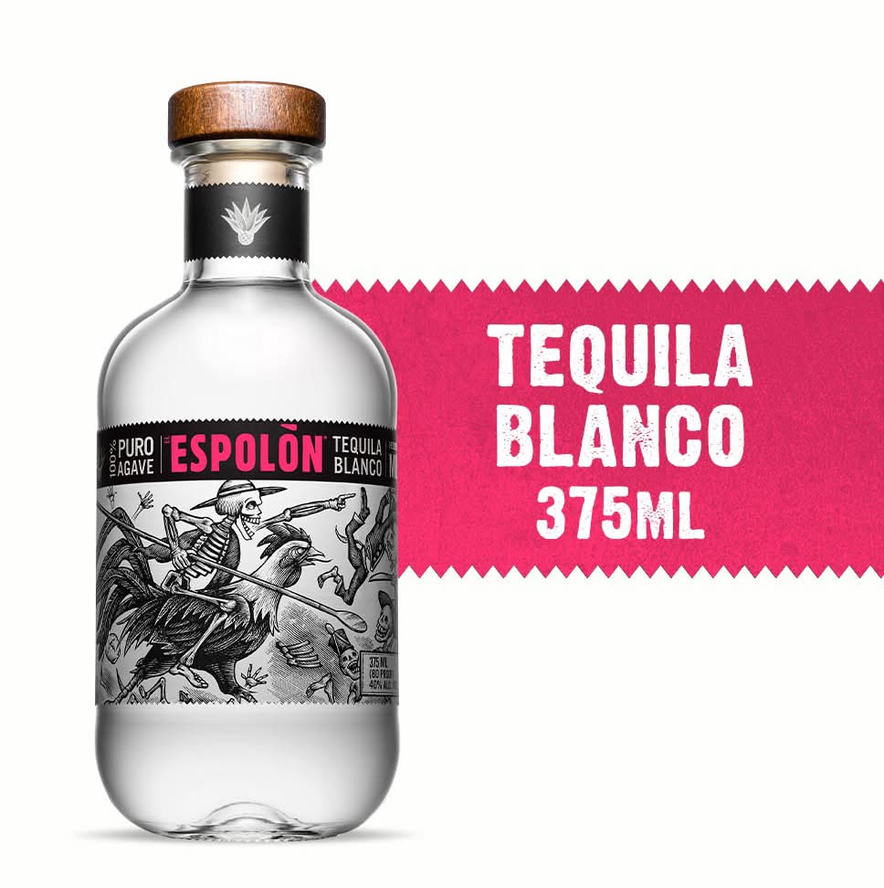 Espolòn 100% Puro Agave Blanco Tequila (375 ml)