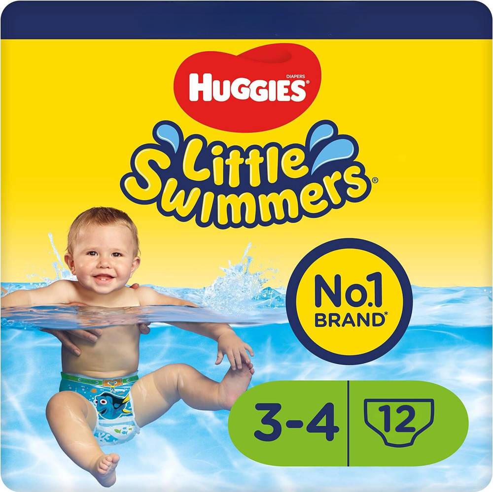 Huggies - Little swimmers culottes de bain, 3-4 (12)