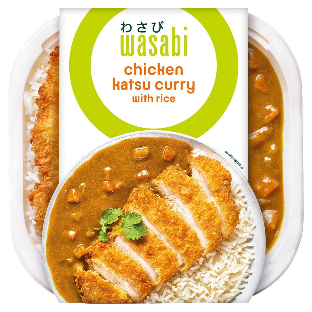 Wasabi Chicken Katsu Curry with Rice 450g