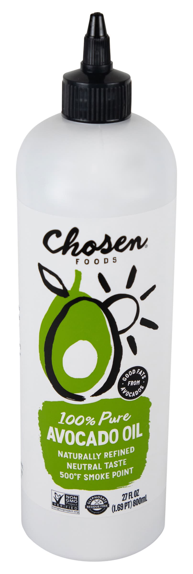 Chosen Foods Pure Avocado Oil (27 fl oz)