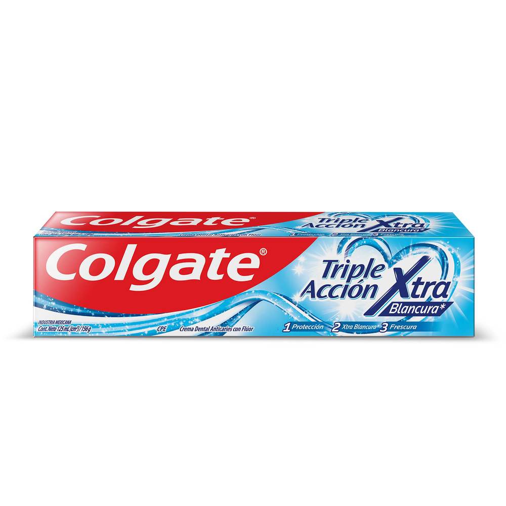 Colgate pasta dental triple acción xtra blancura