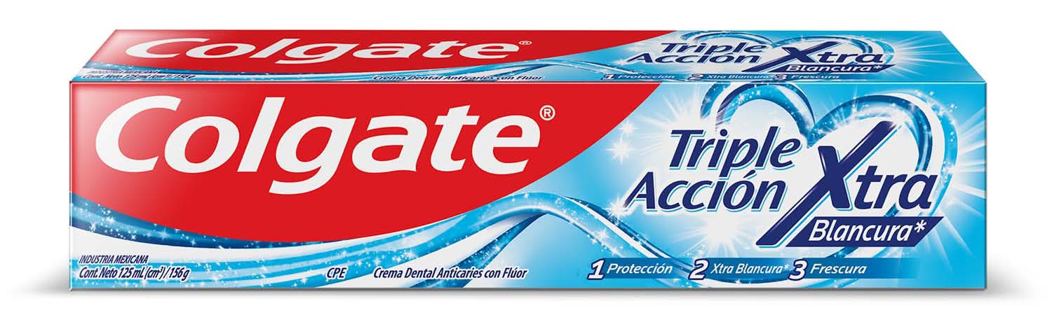 Colgate · Triple acción xtra blancura crema dental (125 ml)