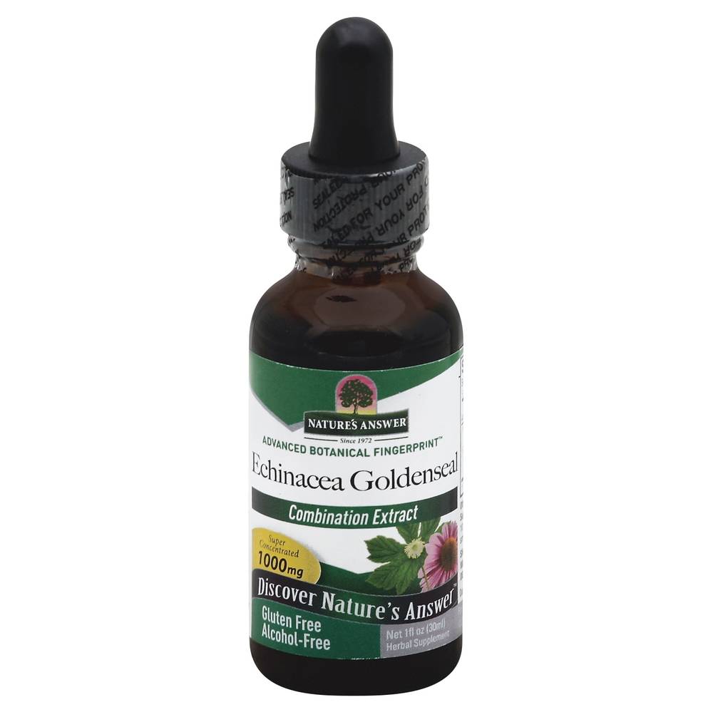 Nature's Answer Echinacea & Goldenseal