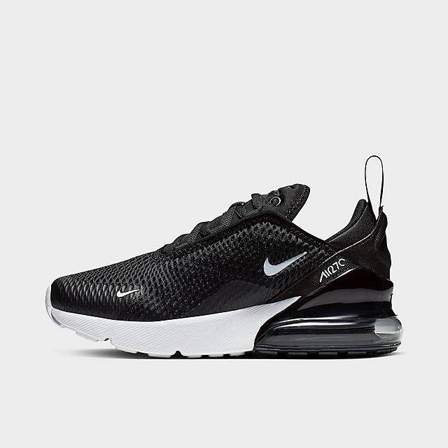 Nike Little Kids Air Max 270 Casual Shoes (size 3.0/black-white)