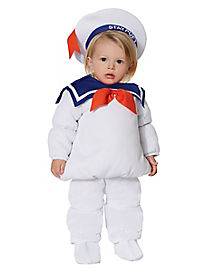 Baby Belly Stay Puft Marshmallow Costume - Ghostbusters (12 To 18 Months)