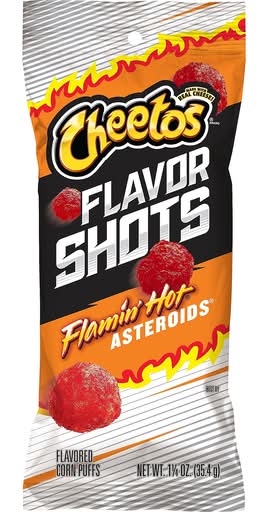 Cheetos Flavor Shots Flamin' Hot Asteroids