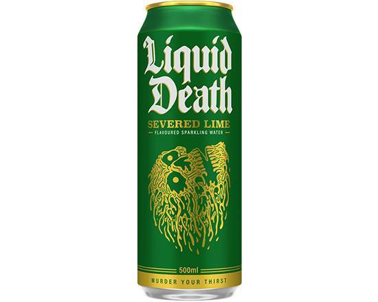 Liquid Death Lime Sparkling Water 500ml