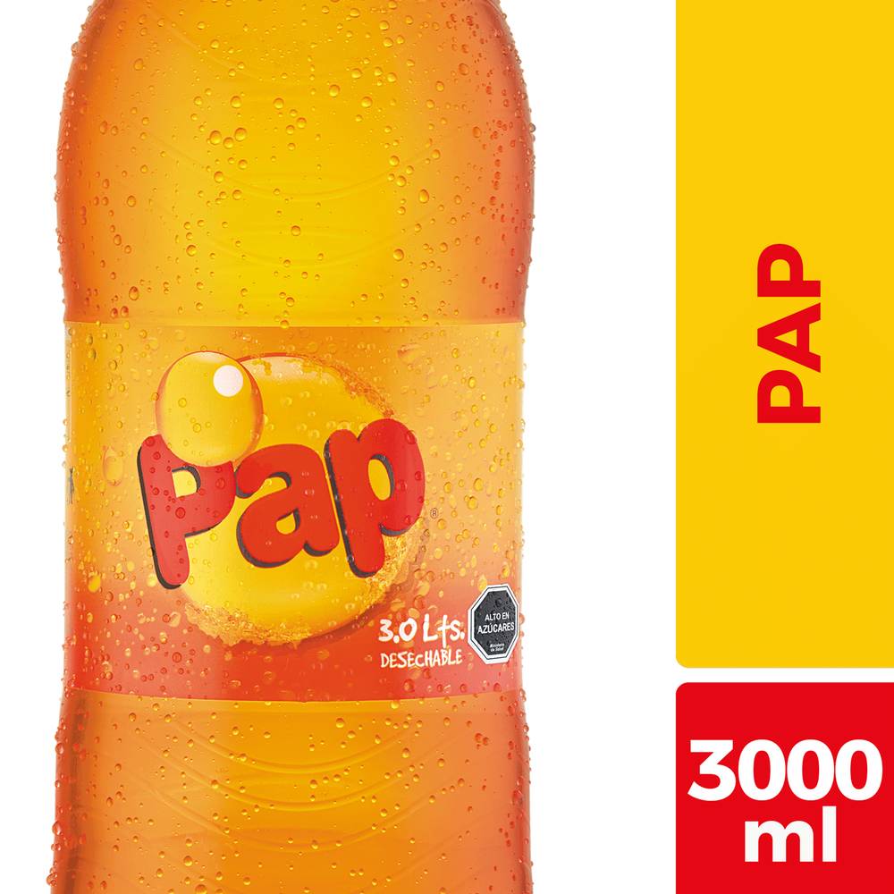 Bebida sabor papaya (botella 3 l)