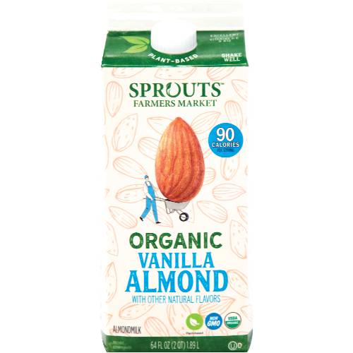 Sprouts Organic Vanilla Almond Milk