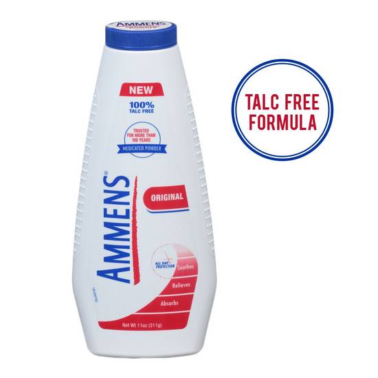 Ammens Original Talc Free Body Powder - 11 oz
