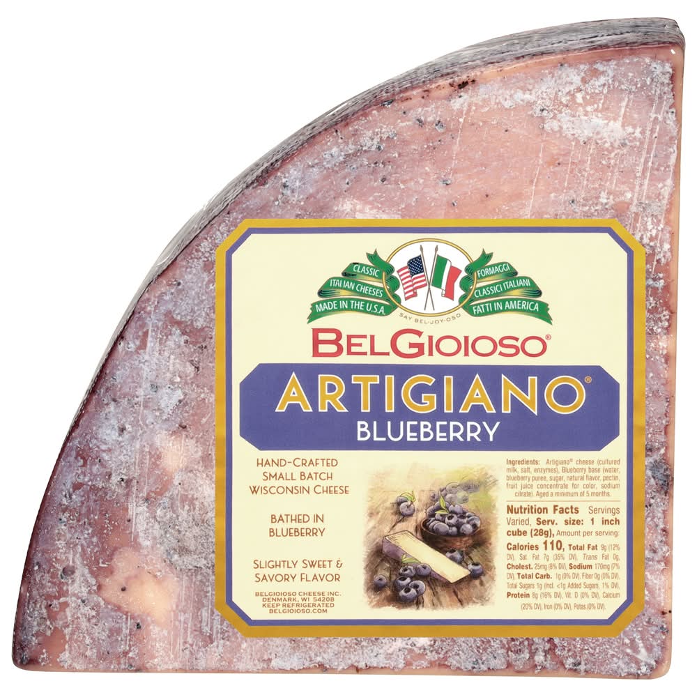La Bottega di BelGioioso Artigiano Blueberry Cheese