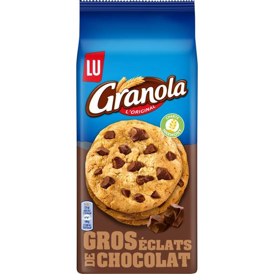Lu - Granola biscuits gros aux éclats de chocolat