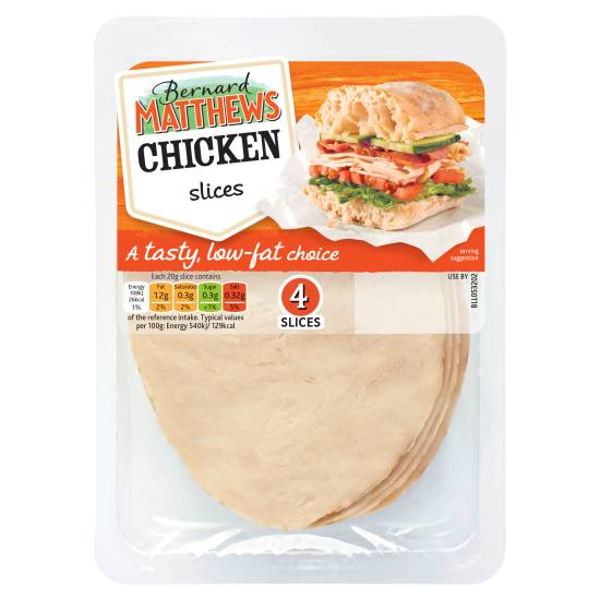 Bernard Matthews Roast Chicken Slices (4 pack)