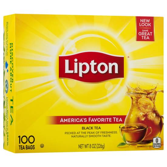 Lipton America's Favorite Black Tea (100 ct, 8 oz)