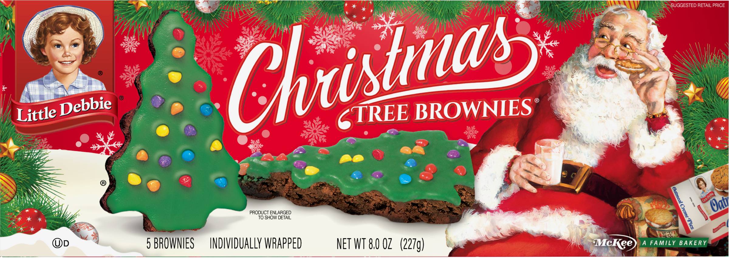 Little Debbie Christmas Tree Brownies (8 oz, 5 ct)