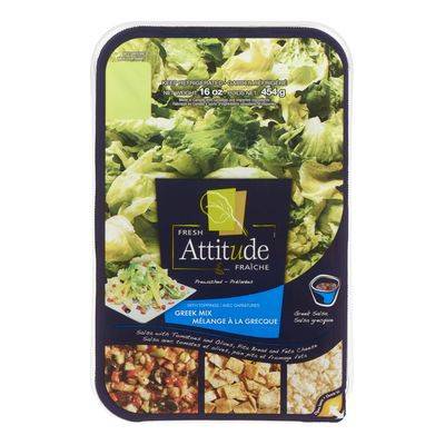 Attitude · Ensemble à salade mélange grec (454 g) - Greek Mix Salad Kit (454 g)