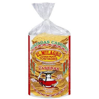 El Milagro - Tostadas Caseras - 24 Ct (12X24|12 Units per Case)