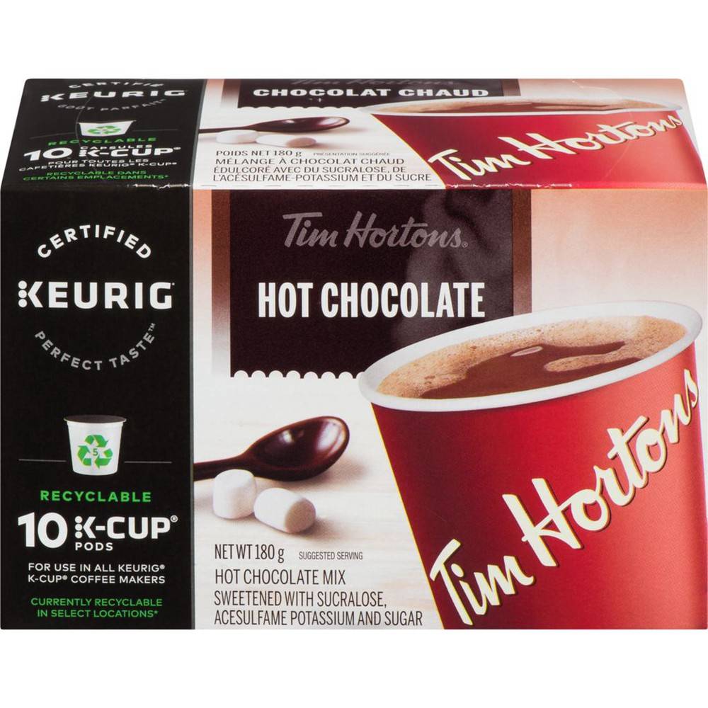 Tim Hortons K Cup Hot Chocolate, Original (180 g)