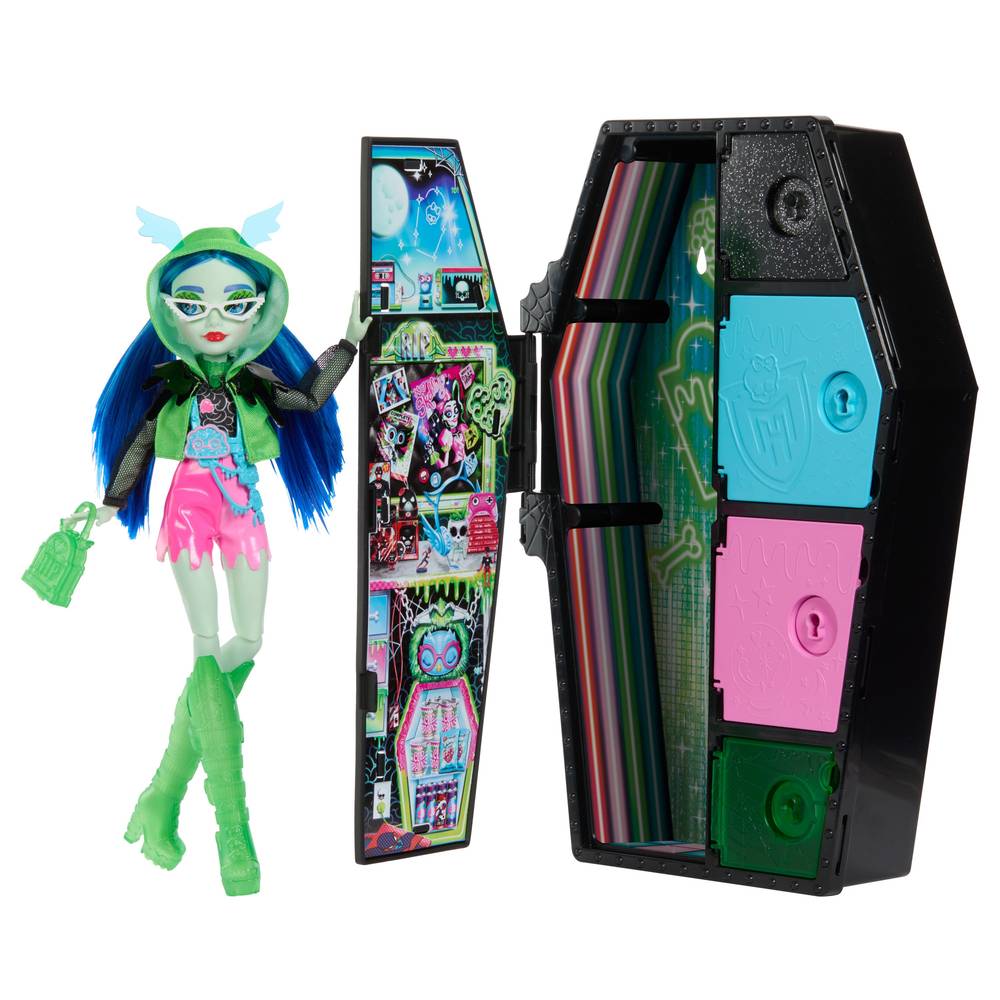 MONSTER HIGH SKULLTIMATES SECRETS SUSTOS NEON GHOULIA