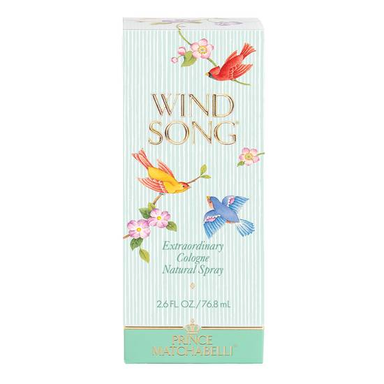 Prince Matchabelli Wind Song Cologne Natural Spray (2.6 oz)