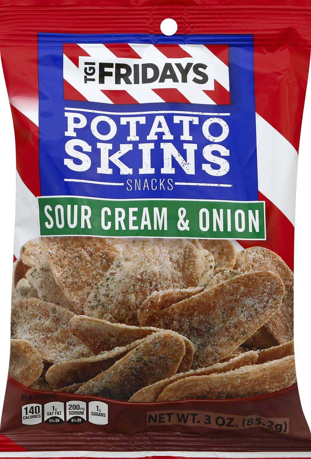 TGI Friday's Potato Skins Snacks, Sour Cream-Onion (3 oz)