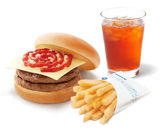 ダブルチーズバーガードリンクセット