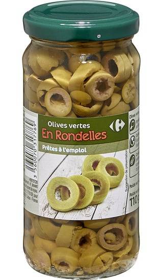 Carrefour Classic' - Olives vertes en rondelles