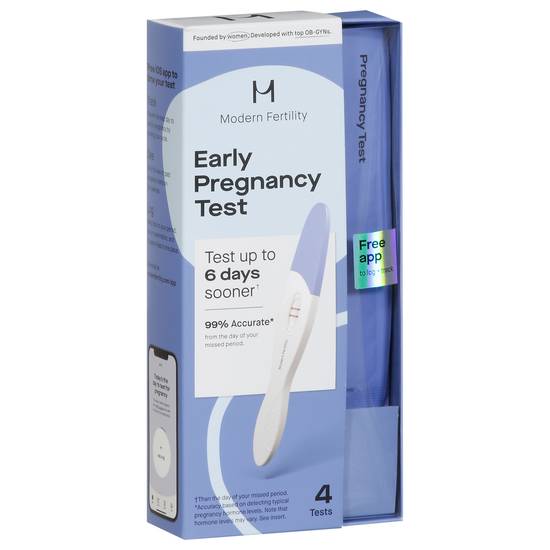 Modern Fertility Pregnancy Test 4ct