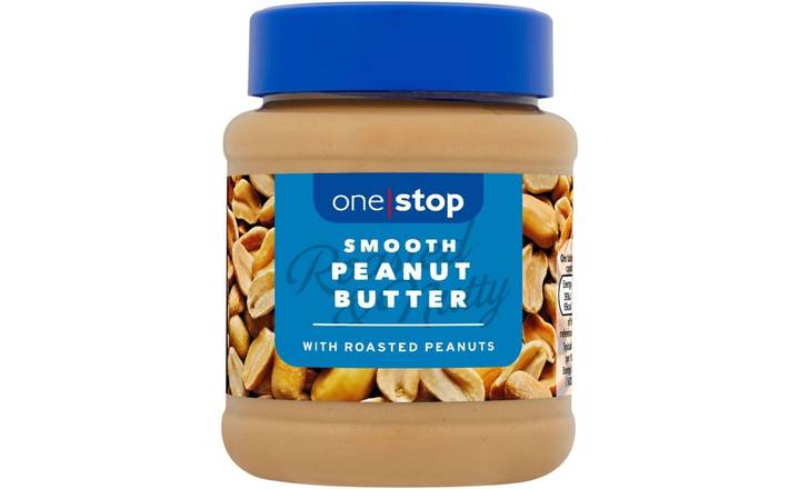One Stop Smooth Peanut Butter 340g (395706) 