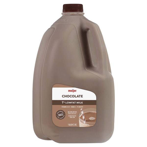 Meijer 1% Low Fat Chocolate Milk, g (gallon)