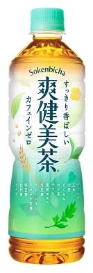 283364：爽健美茶 600MLペット /  Cocacola Sokenbicha Tea, 600ML