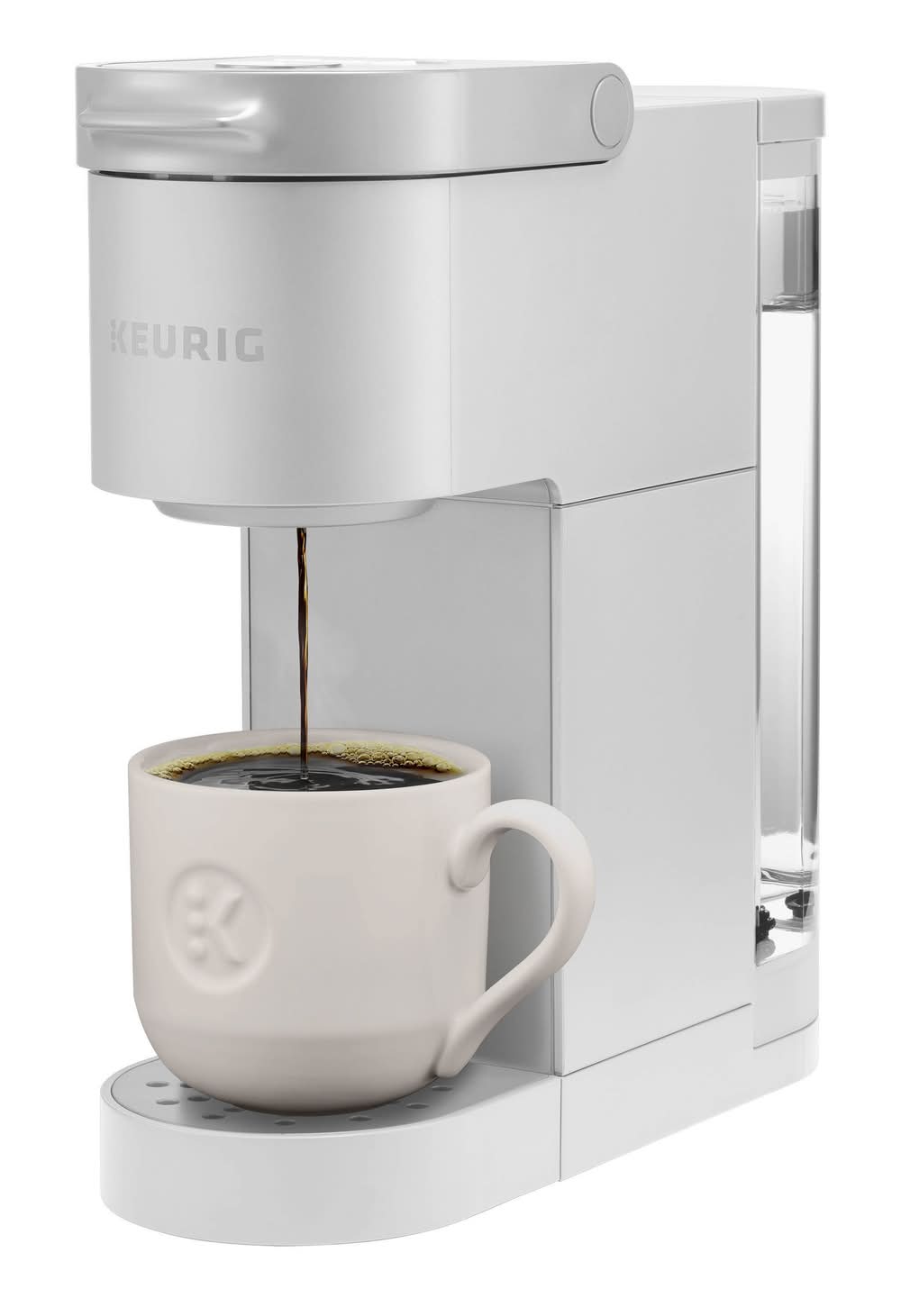 Keurig K-Mini Single Serve Coffee Maker, Warm Stone