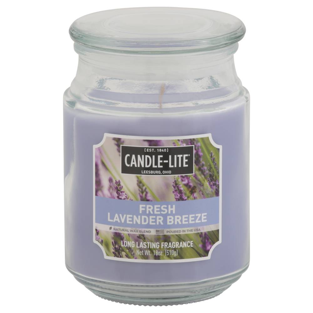 Candle-lite Fresh Lavender Breeze Candle (18 oz)