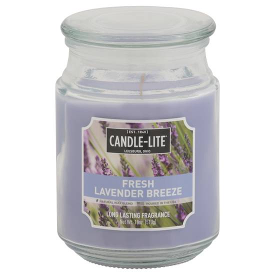 Candle-Lite Fresh Lavender Breeze Candle (18 oz)