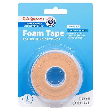 Walgreens Waterproof Foam Tape
