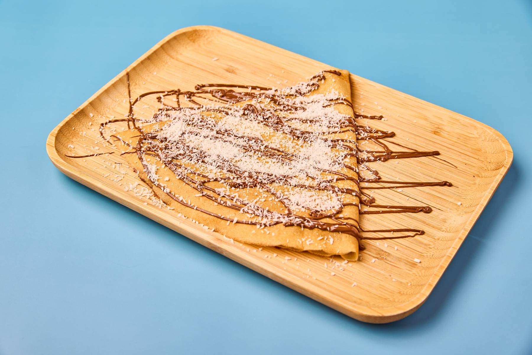 Crêpe au Nutella et coco